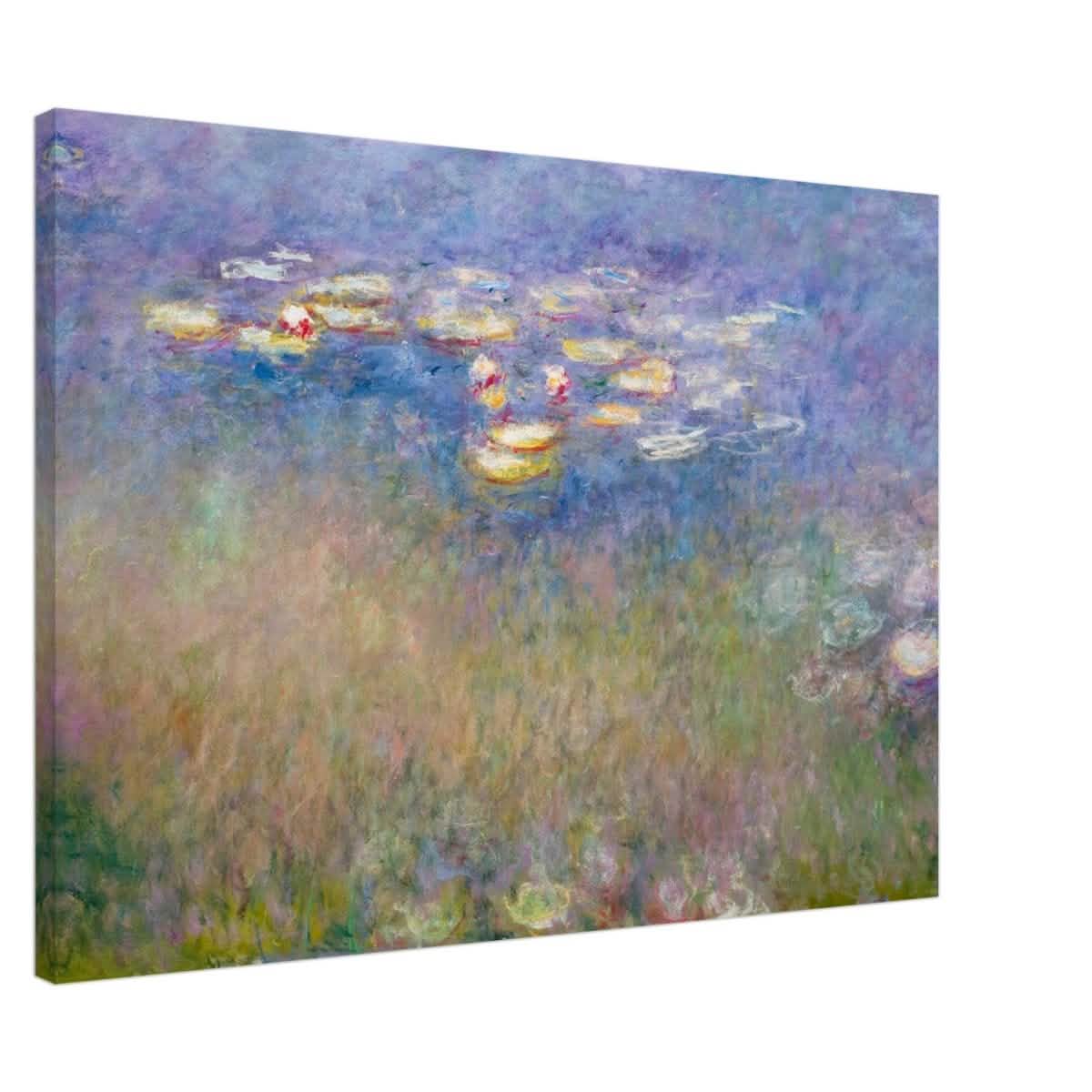 Water Lilies by Claude Monet - Canvas - 70x100 cm / 28x40″ - Thick