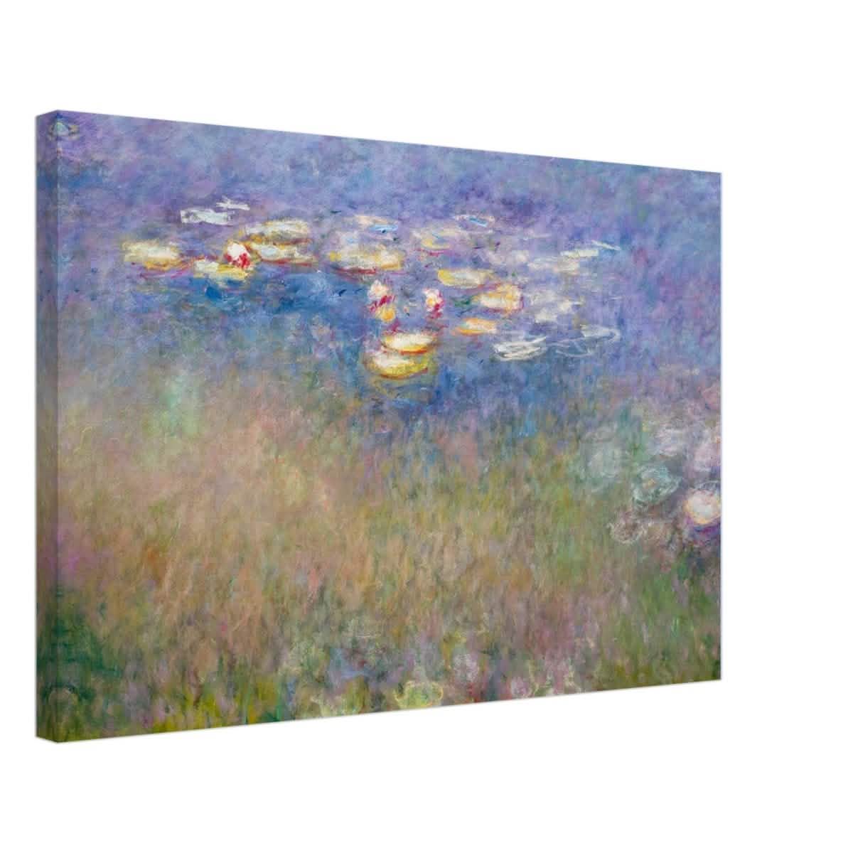 Water Lilies by Claude Monet - Canvas - 40x60 cm / 16x24″ - Slim
