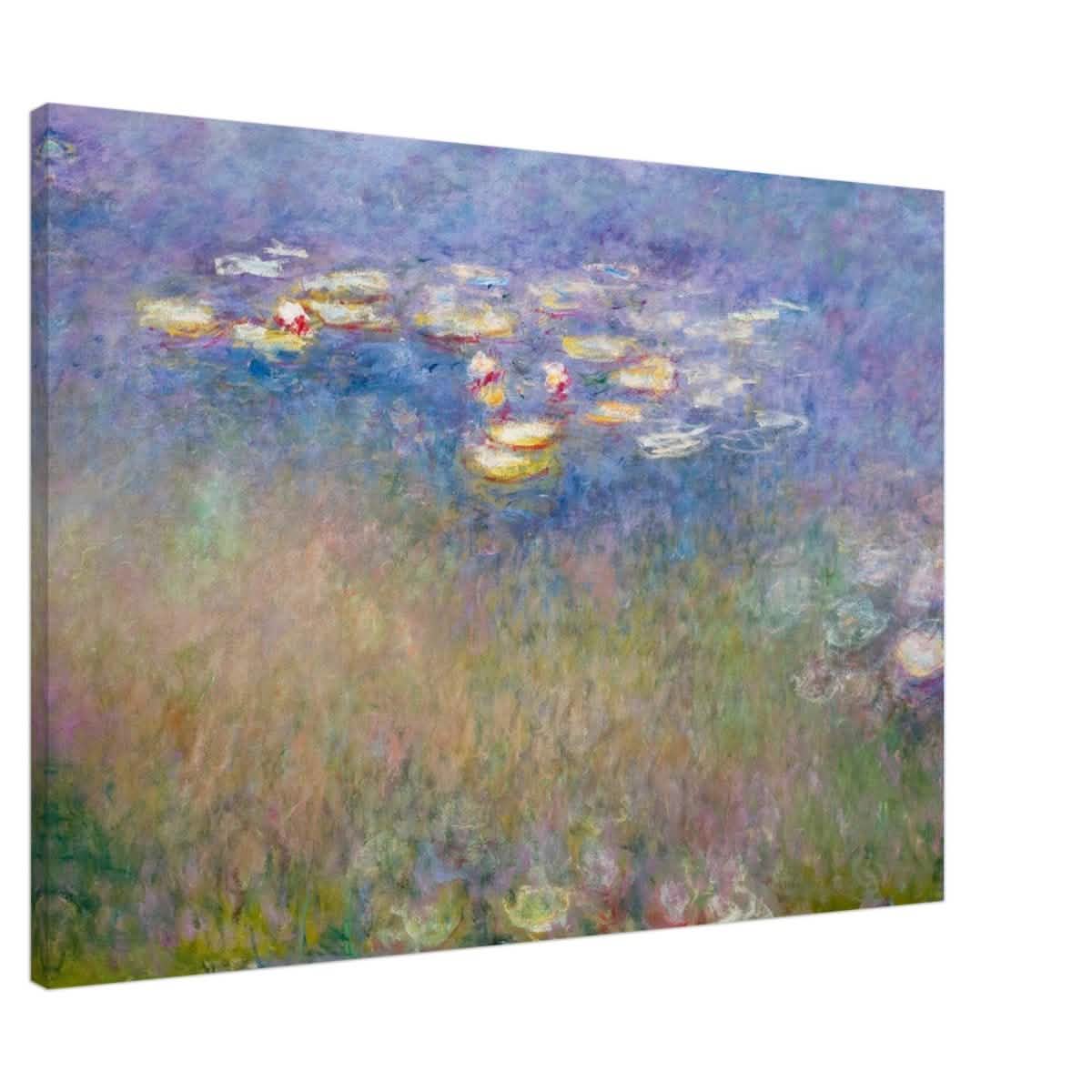 Water Lilies by Claude Monet - Canvas - 70x100 cm / 28x40″ - Slim