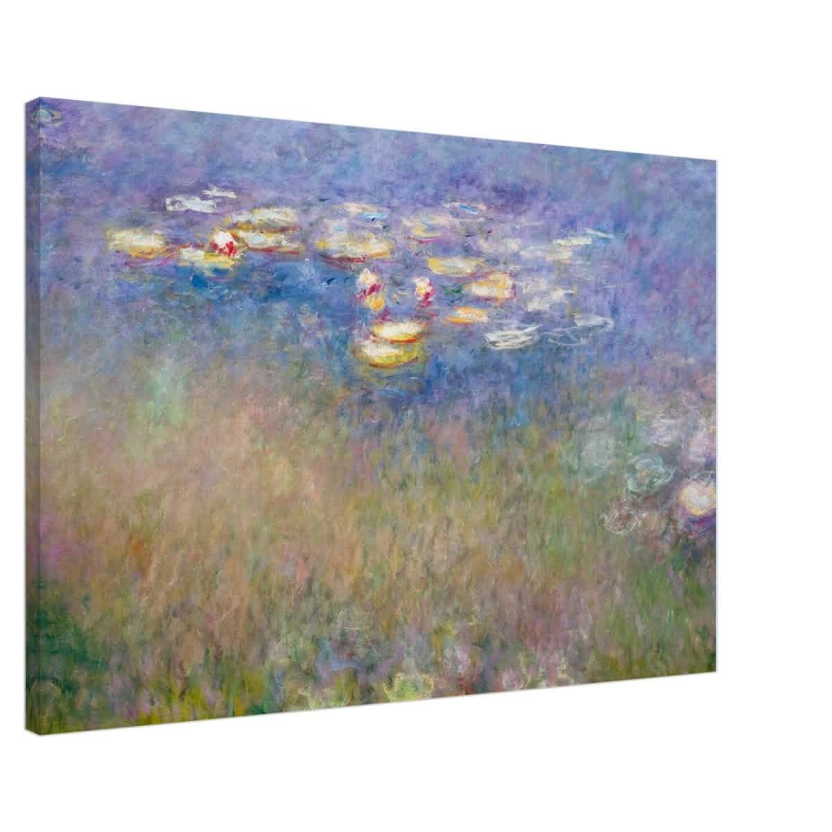 Water Lilies by Claude Monet - Canvas - 60x90 cm / 24x36″ - Slim