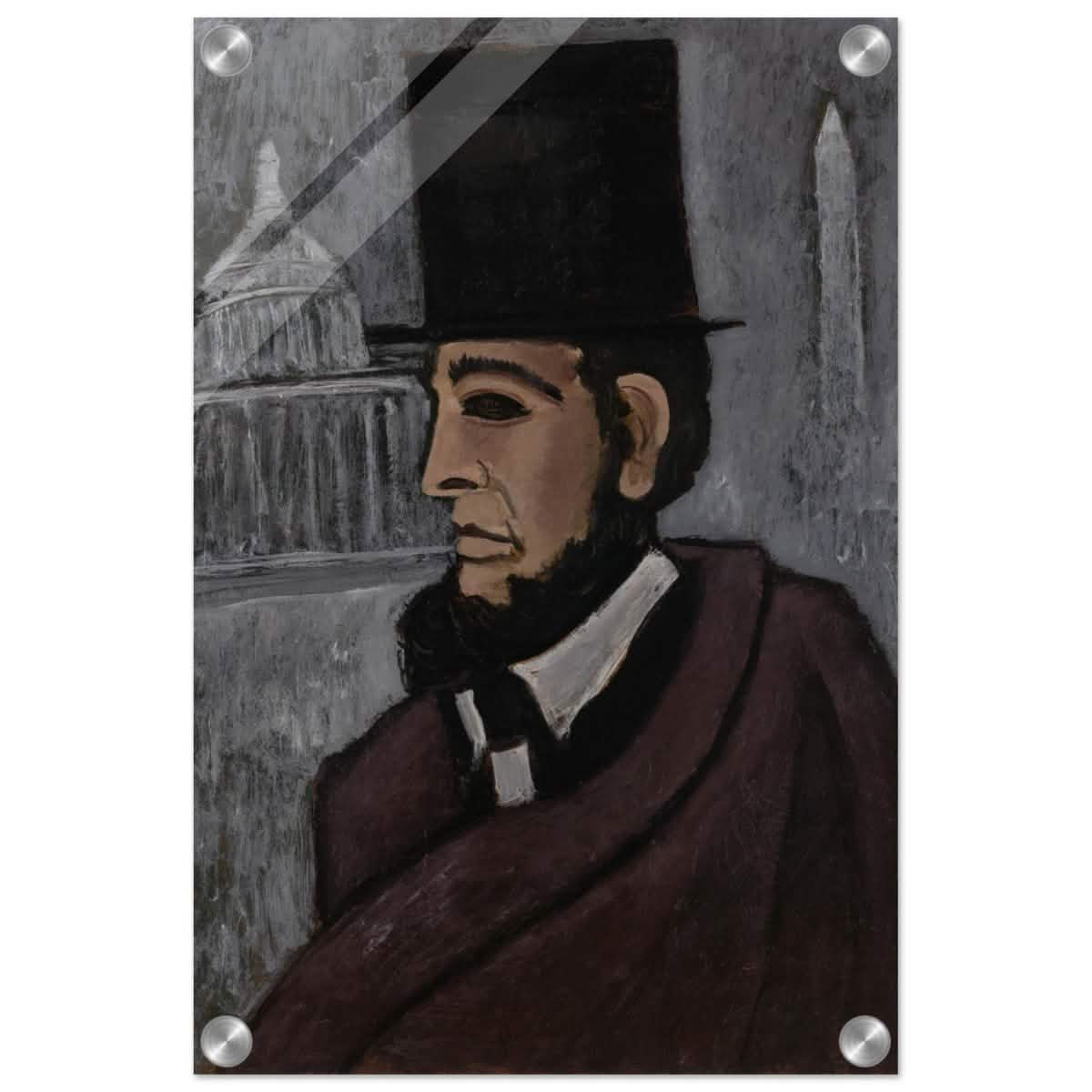 Weary of the Truth (1940) Marsden Hartley | wall art print - 30x45 cm / 12x18″ - Acrylic Print -