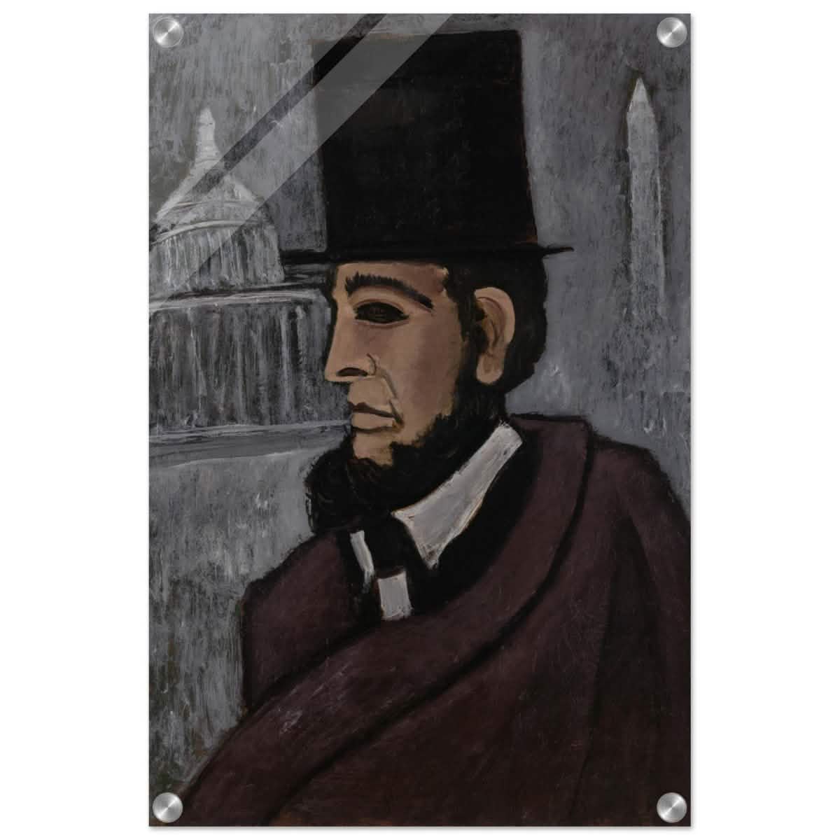 Weary of the Truth (1940) Marsden Hartley | wall art print - 40x60 cm / 16x24″ - Acrylic Print -