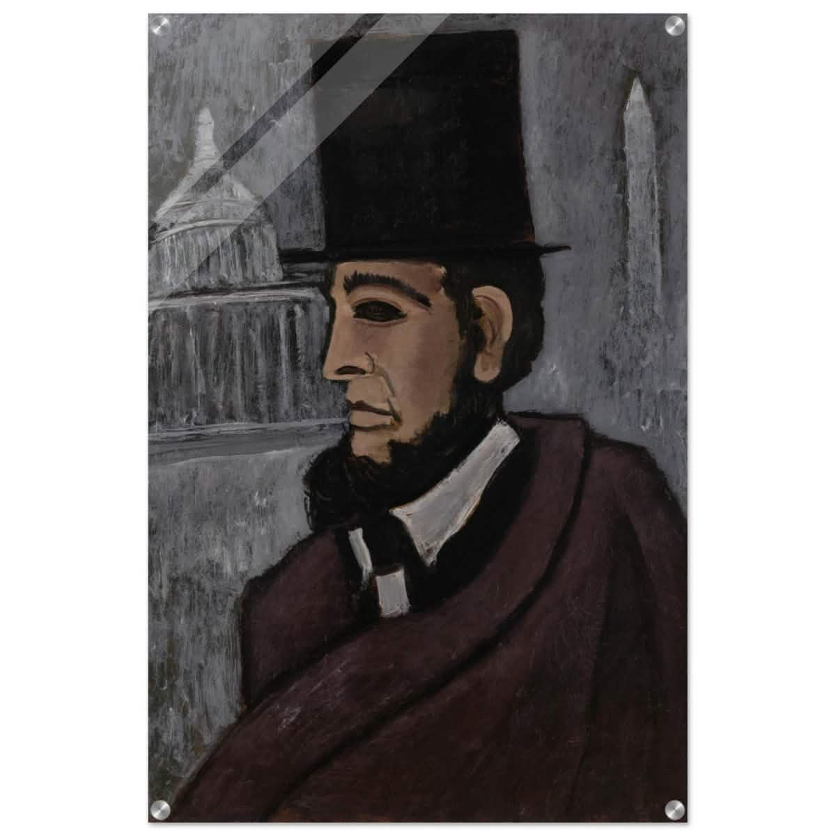 Weary of the Truth (1940) Marsden Hartley | wall art print - 60x90 cm / 24x36″ - Acrylic Print -