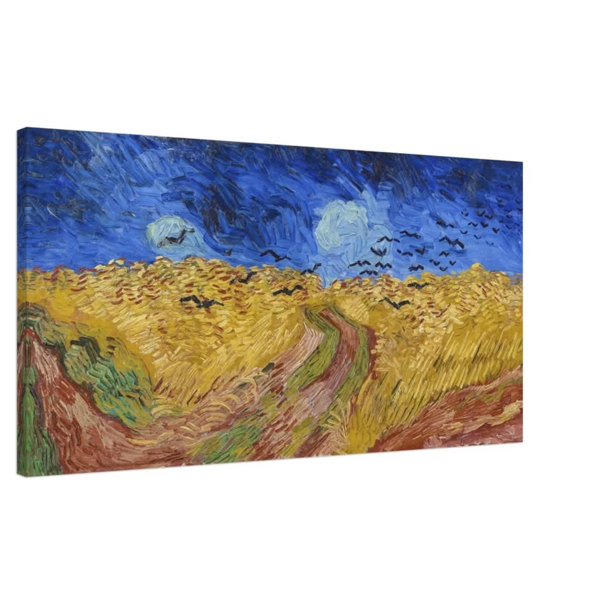 Wheatfield with Crows 1890 , by Vincent van Gogh | Extra wide canvas print - Canvas - 50x100 cm / 20x40″ -