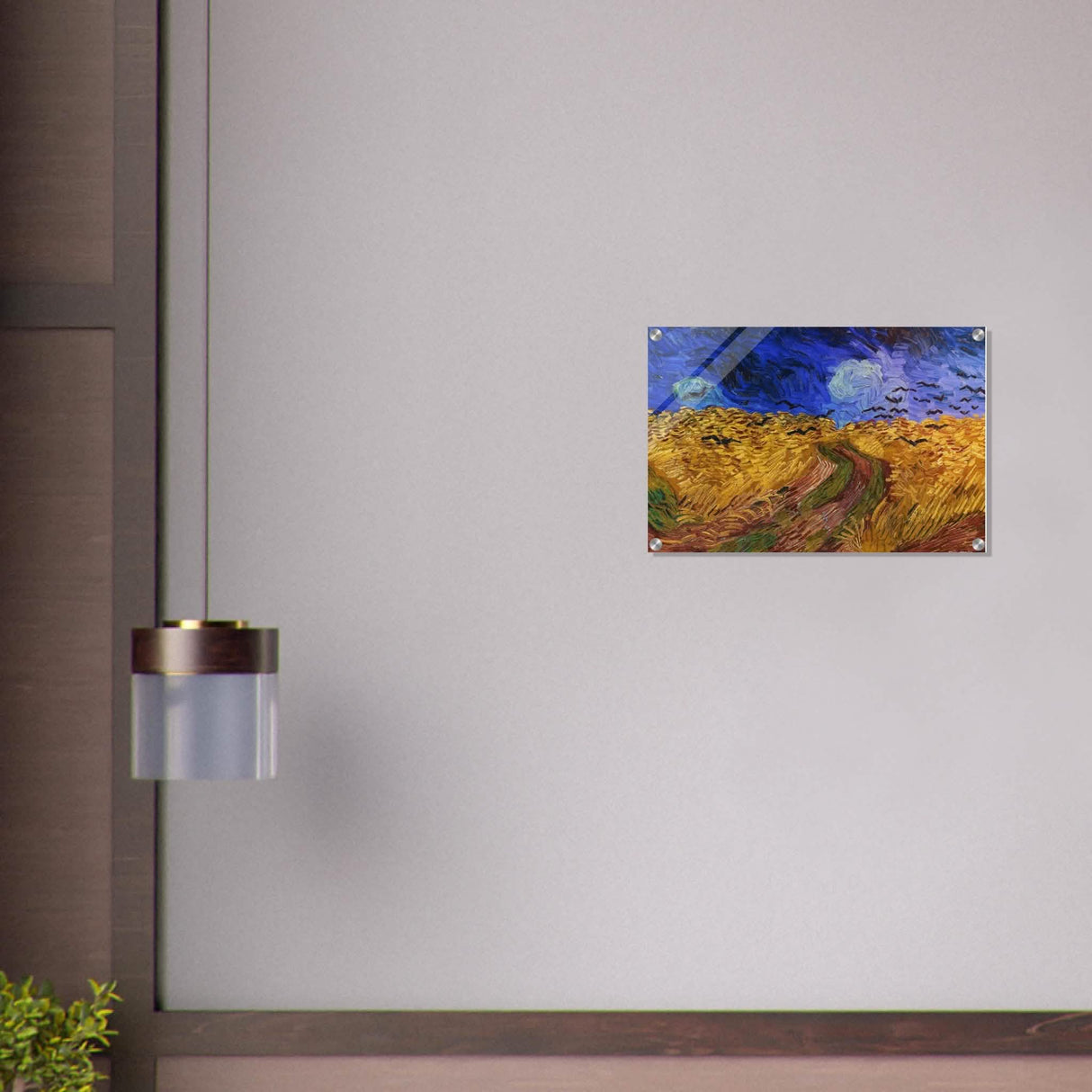 Wheatfield with Crows by Vincent van Gogh 1890 | Vintage wall art print - Acrylic Print - 40x60 cm / 16x24″ -