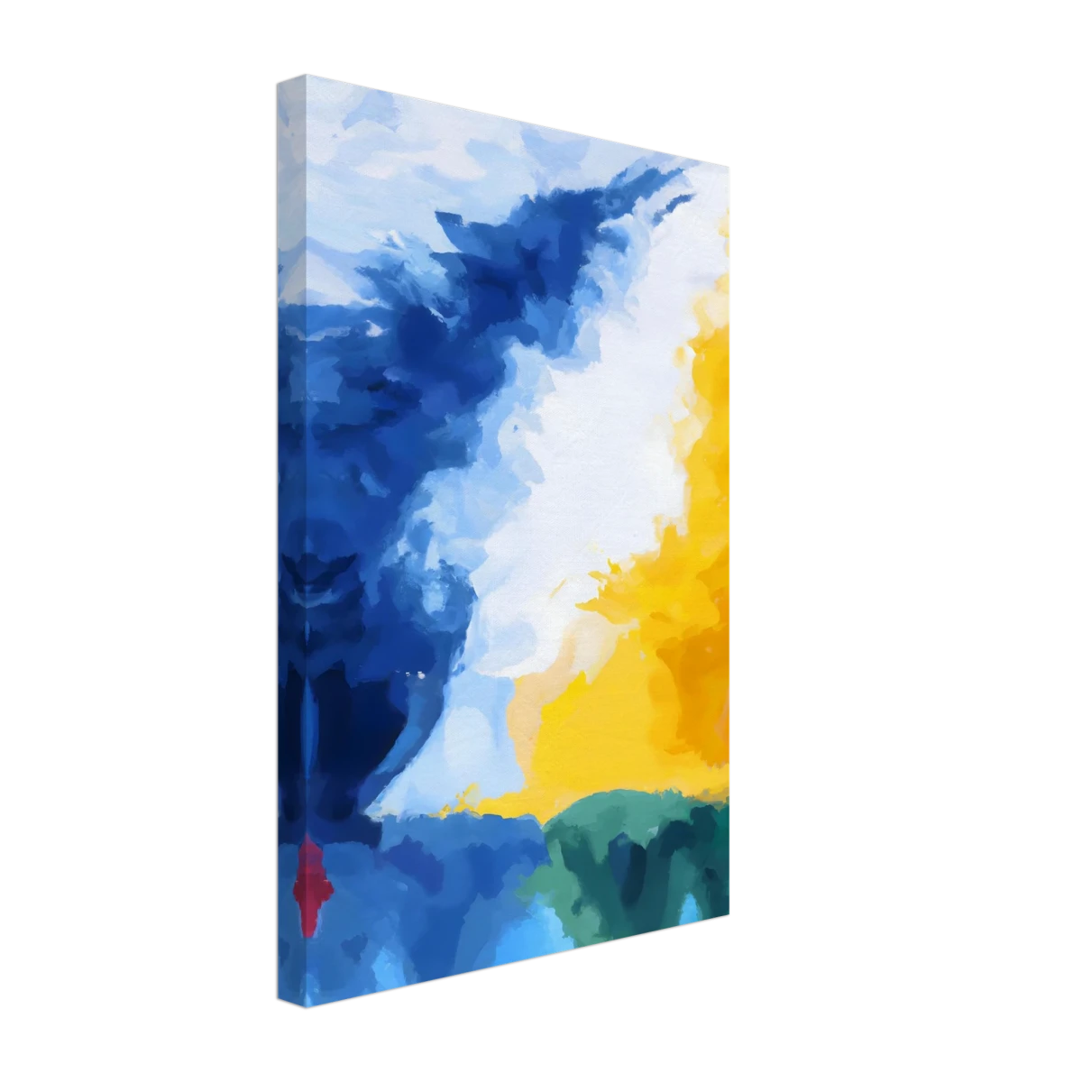 Where Light Meets the Sky | Abstract Wall art Print - Canvas - 30x45 cm / 12x18″ -