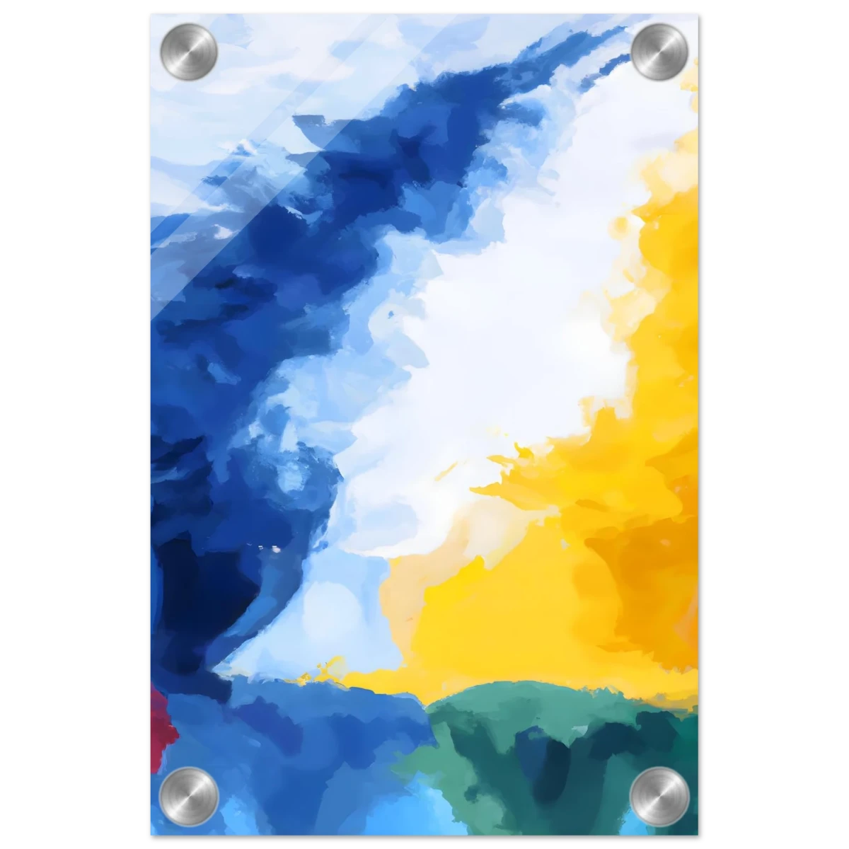 Where Light Meets the Sky | Abstract Wall art Print - Acrylic Print - 20x30 cm / 8x12″ -