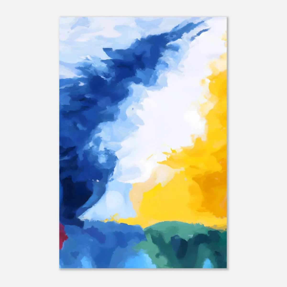 Where Light Meets the Sky | Abstract Wall art Print - Aluminum Print - 50x75 cm / 20x30″ -
