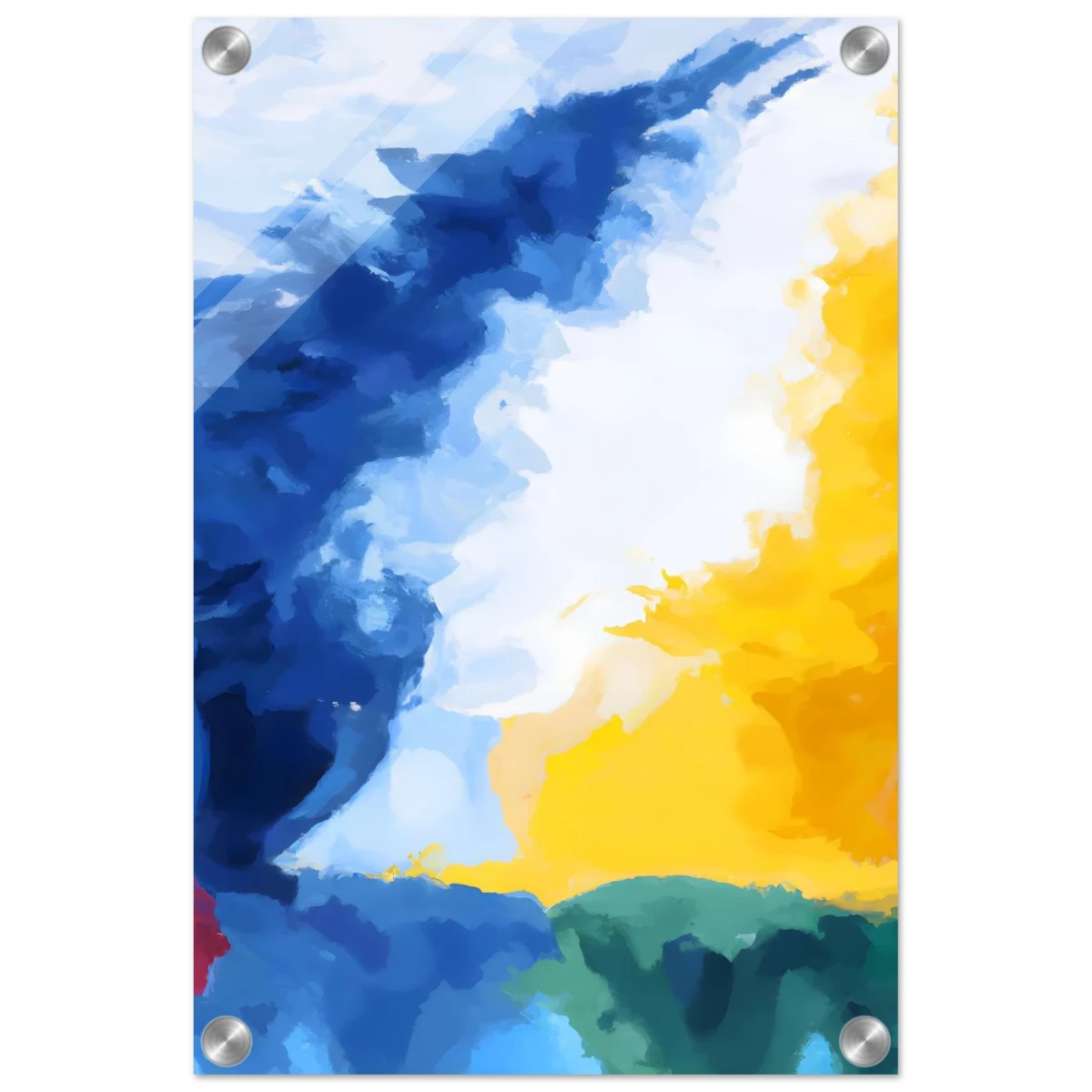 Where Light Meets the Sky | Abstract Wall art Print - Acrylic Print - 30x45 cm / 12x18″ -