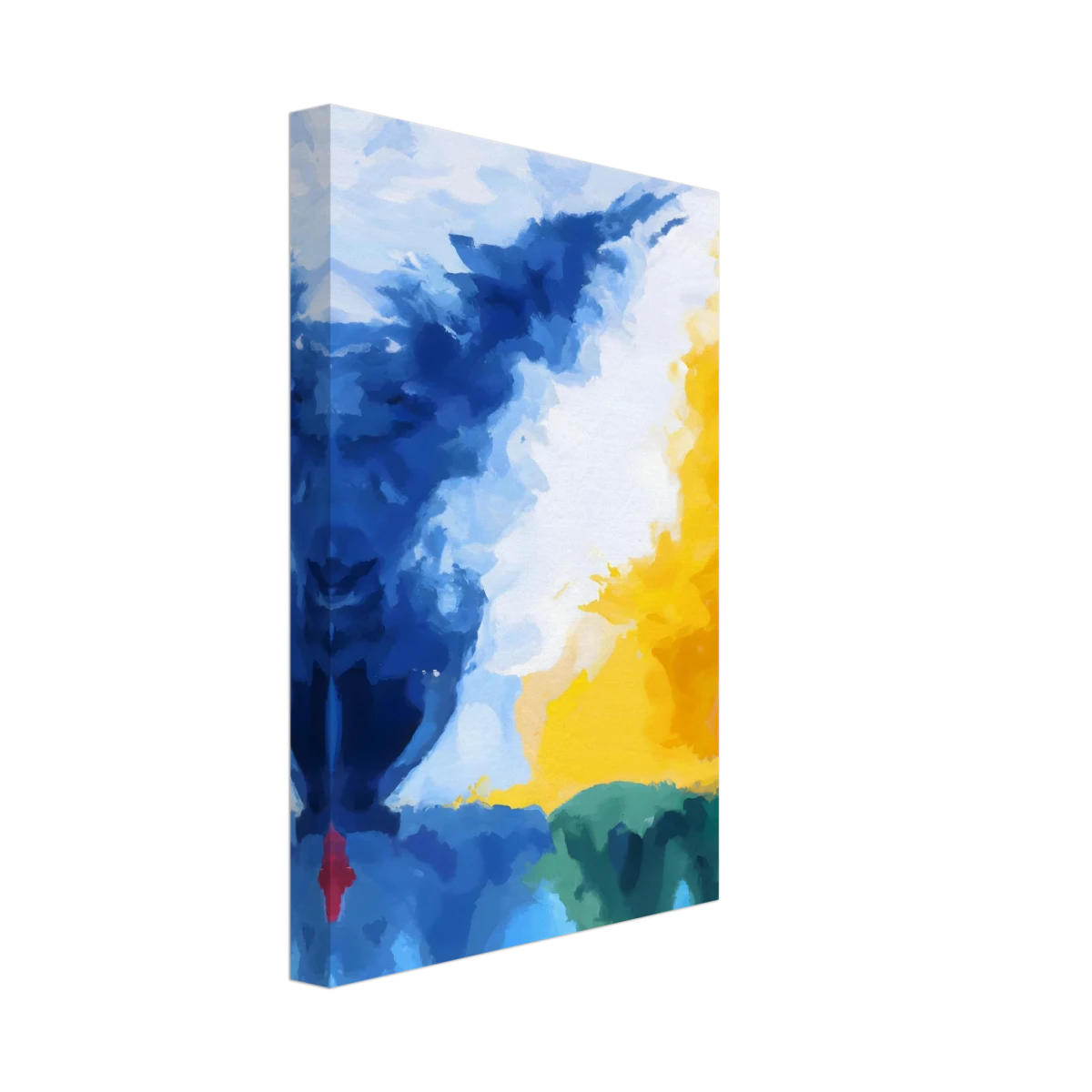 Where Light Meets the Sky | Abstract Wall art Print - Canvas - 20x30 cm / 8x12″ -