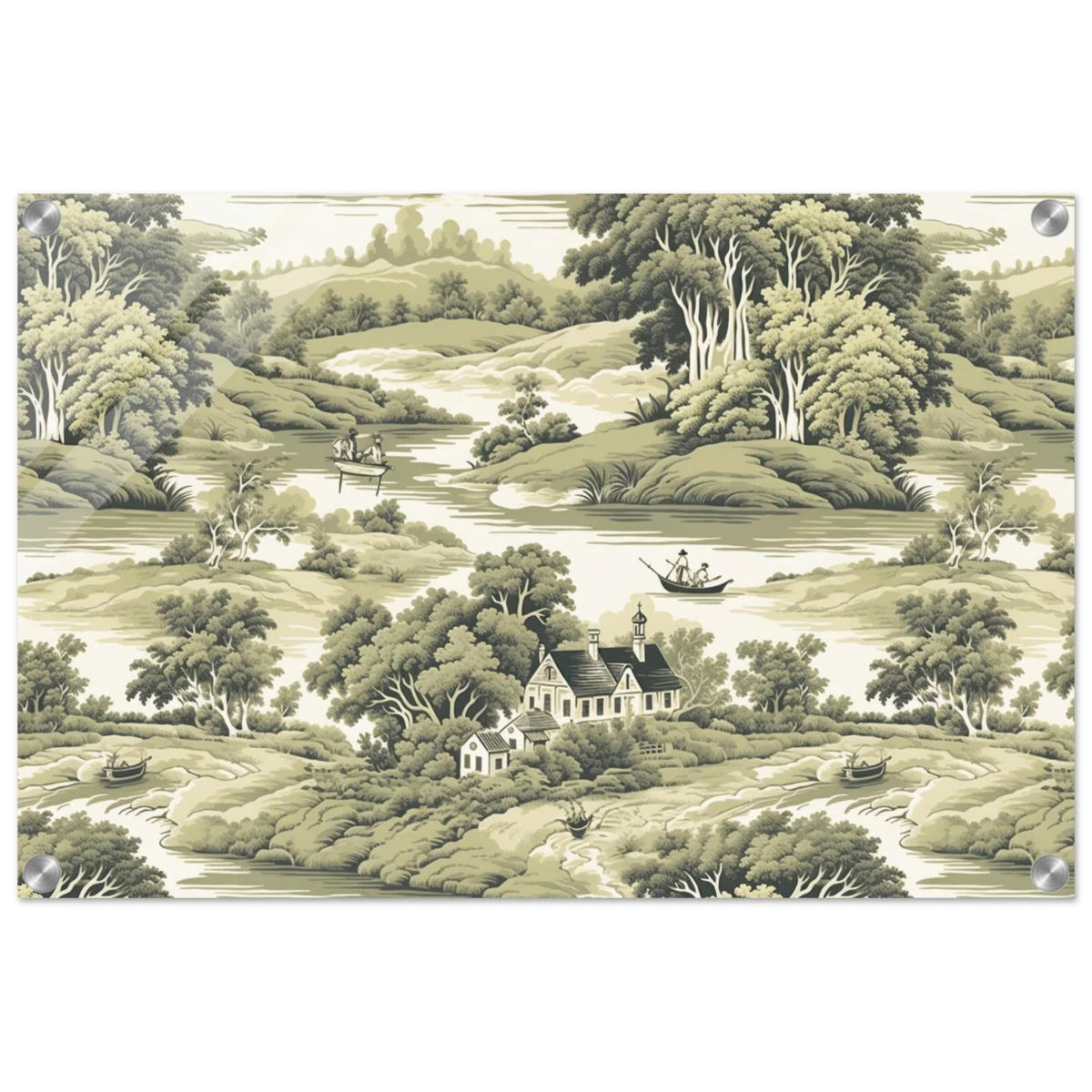 "Whispers of the Countryside" – Vintage Scenic Wall Art Print - Acrylic Print - 40x60 cm / 16x24″ -