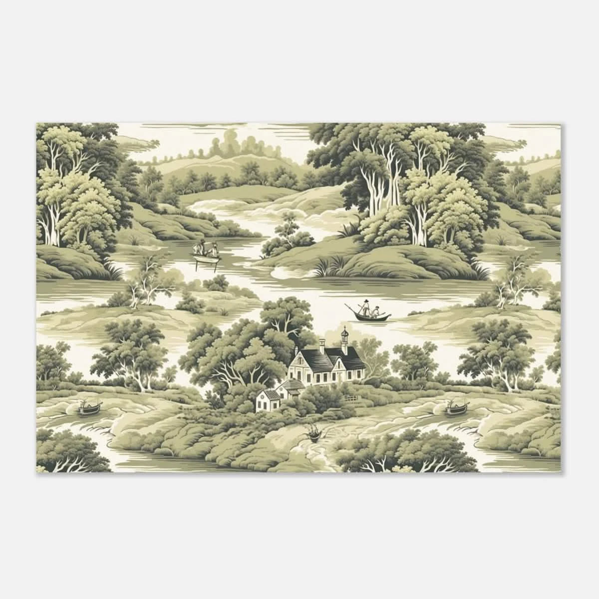 "Whispers of the Countryside" – Vintage Scenic Wall Art Print - Aluminum Print - 30x45 cm / 12x18″ -