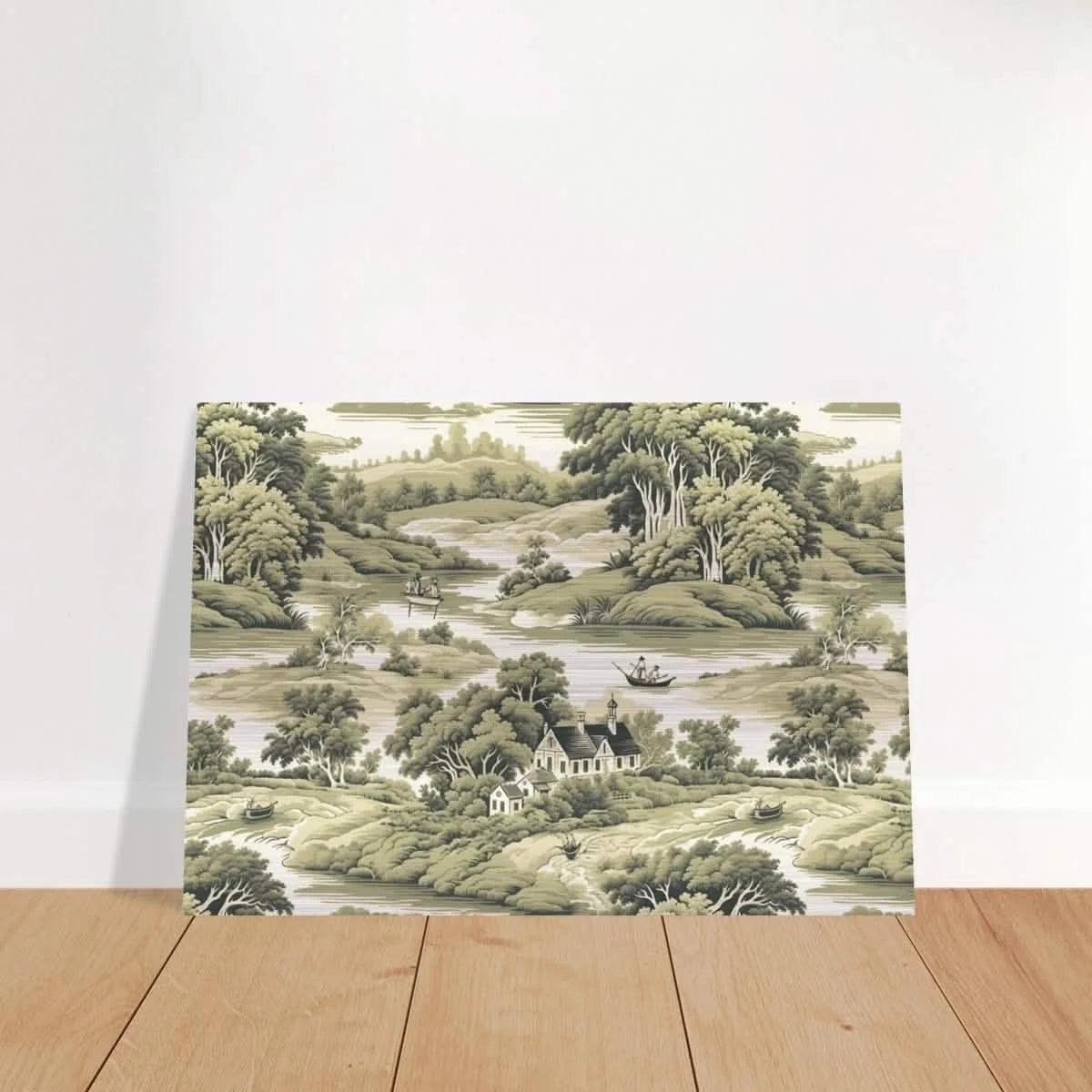 "Whispers of the Countryside" – Vintage Scenic Wall Art Print - Brushed Aluminum Print - 70x100 cm / 28x40″ -