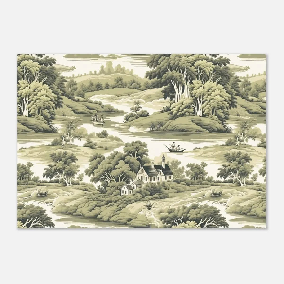 "Whispers of the Countryside" – Vintage Scenic Wall Art Print - Aluminum Print - 70x100 cm / 28x40″ -