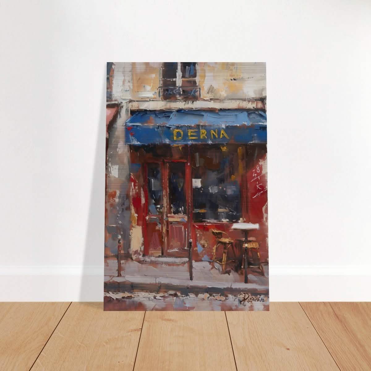 Whispers of the Past: Derna's Charm - Brushed Aluminum Print - 50x75 cm / 20x30″ -