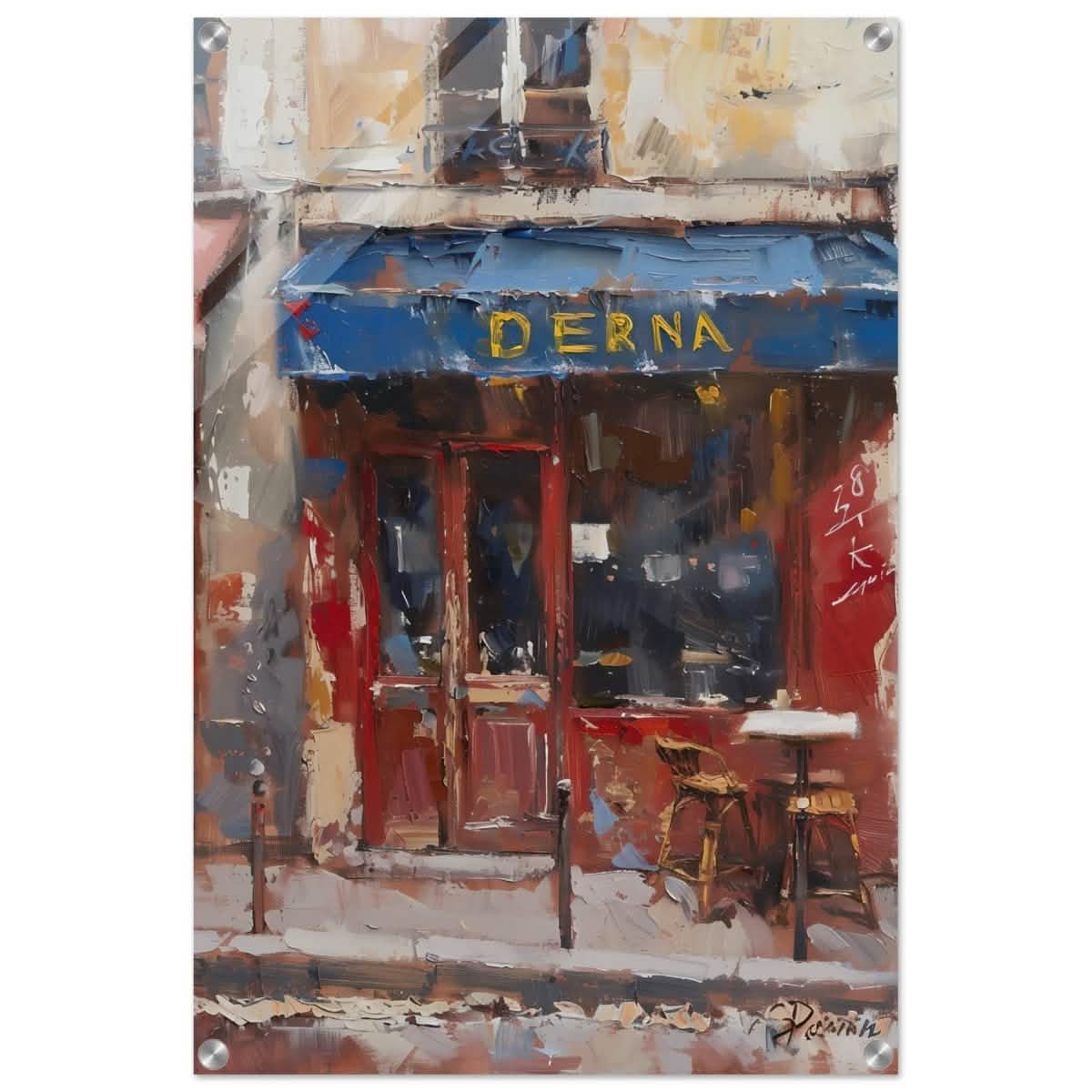 Whispers of the Past: Derna's Charm - Acrylic Print - 50x75 cm / 20x30″ -