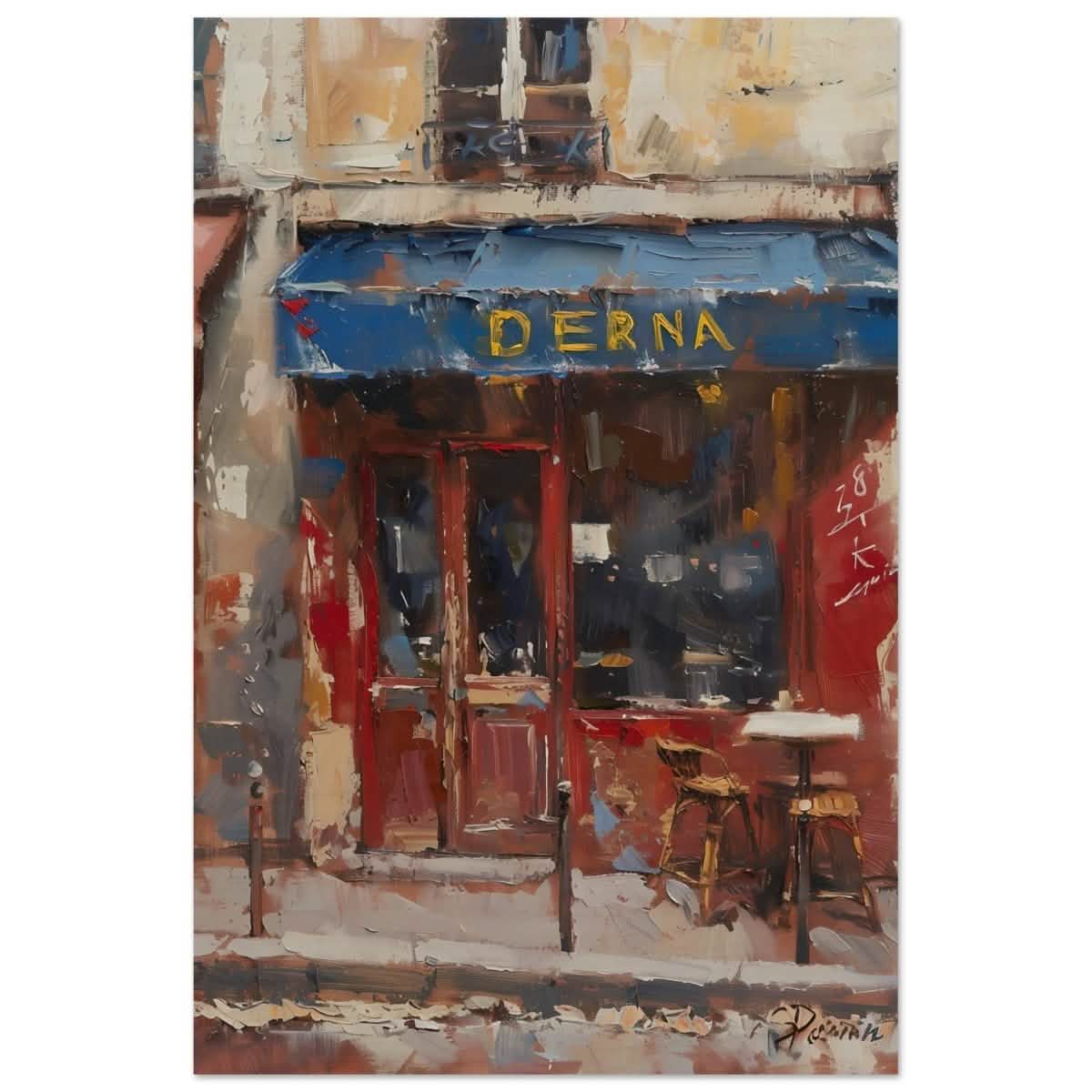 Whispers of the Past: Derna's Charm - Wood Prints - 50x75 cm / 20x30″ -