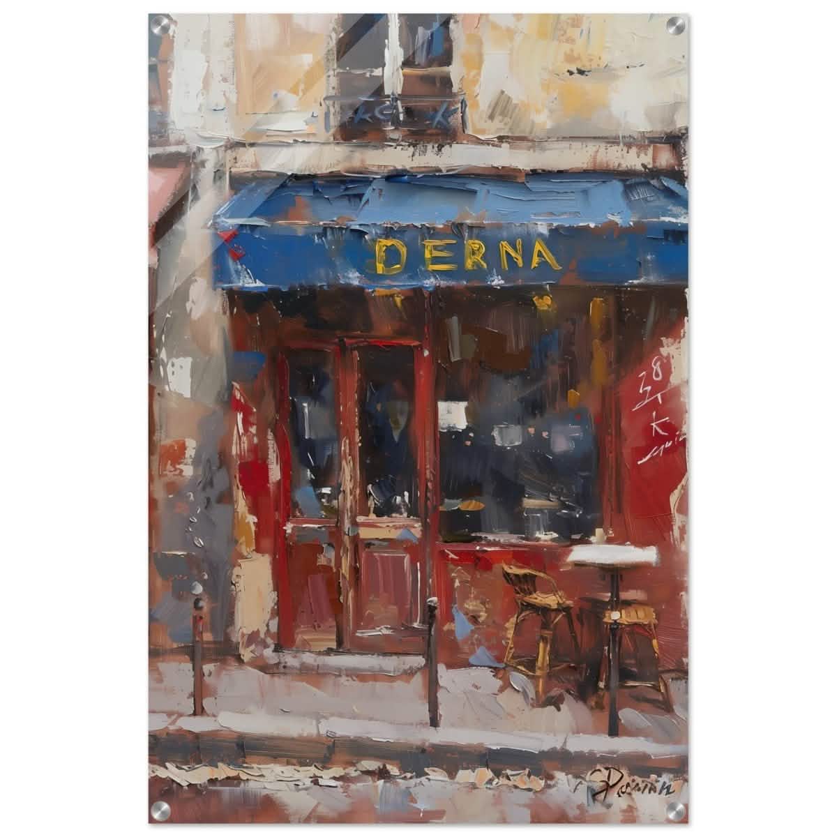 Whispers of the Past: Derna's Charm - Acrylic Print - 60x90 cm / 24x36″ -