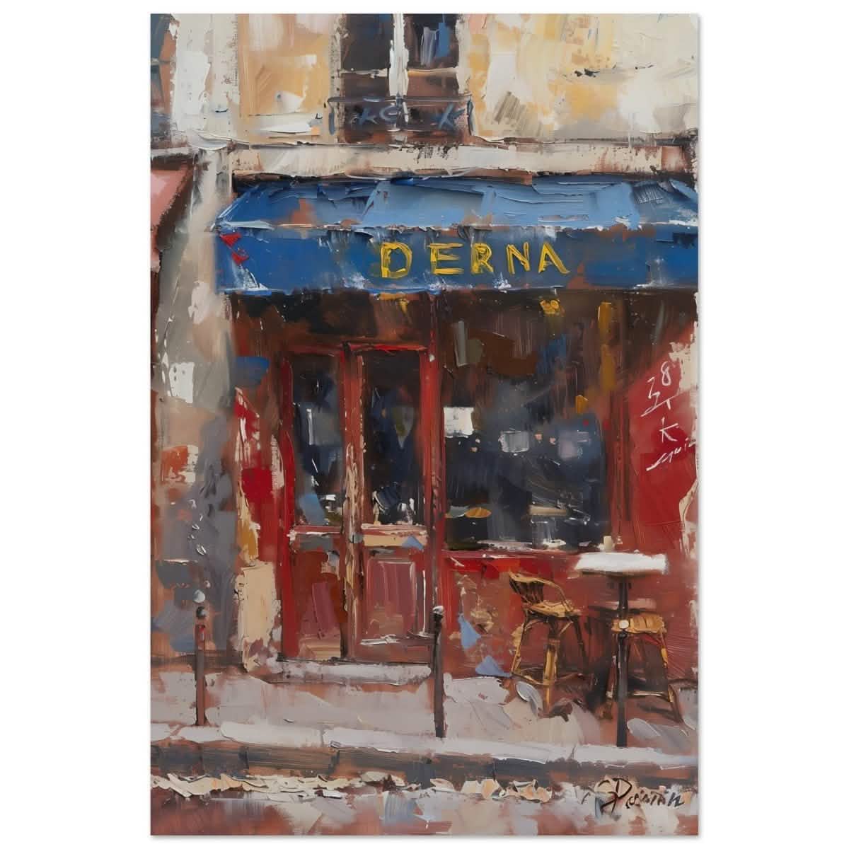 Whispers of the Past: Derna's Charm - Aluminum Print - 30x45 cm / 12x18″ -