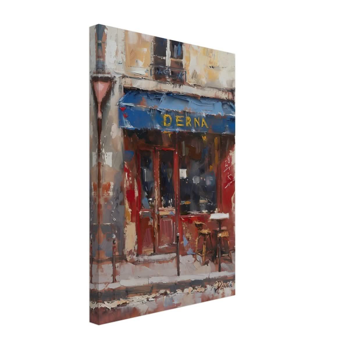 Whispers of the Past: Derna's Charm - Canvas - 30x45 cm / 12x18″ -