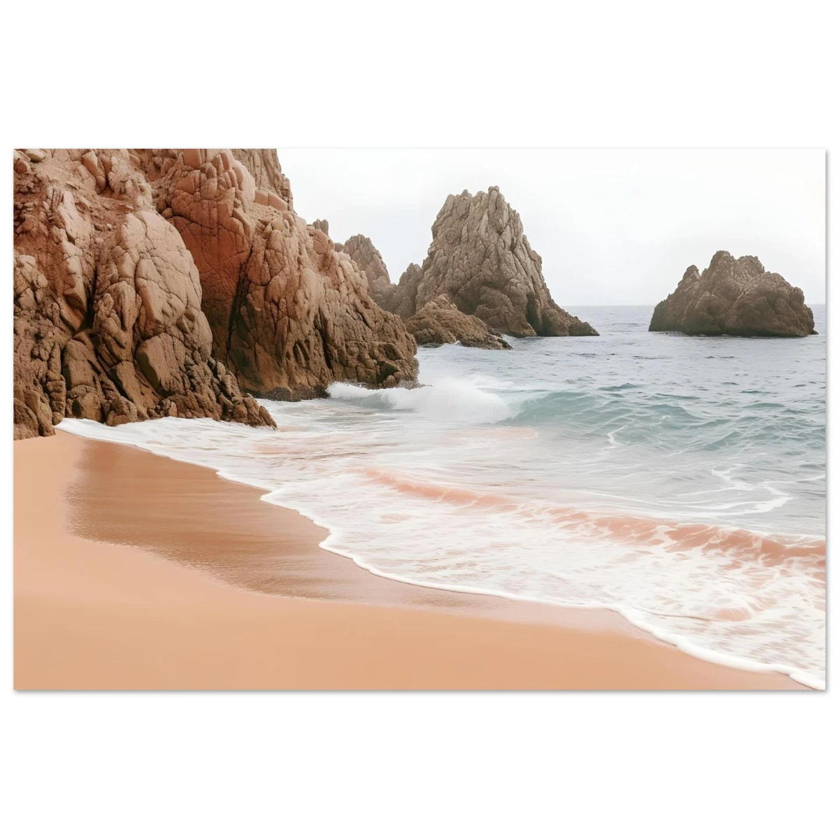 "Whispers of the Shore" – Tranquil Coastal Fine Art Photography | Wall art print - Fine Art Poster - 40x60 cm / 16x24″ -