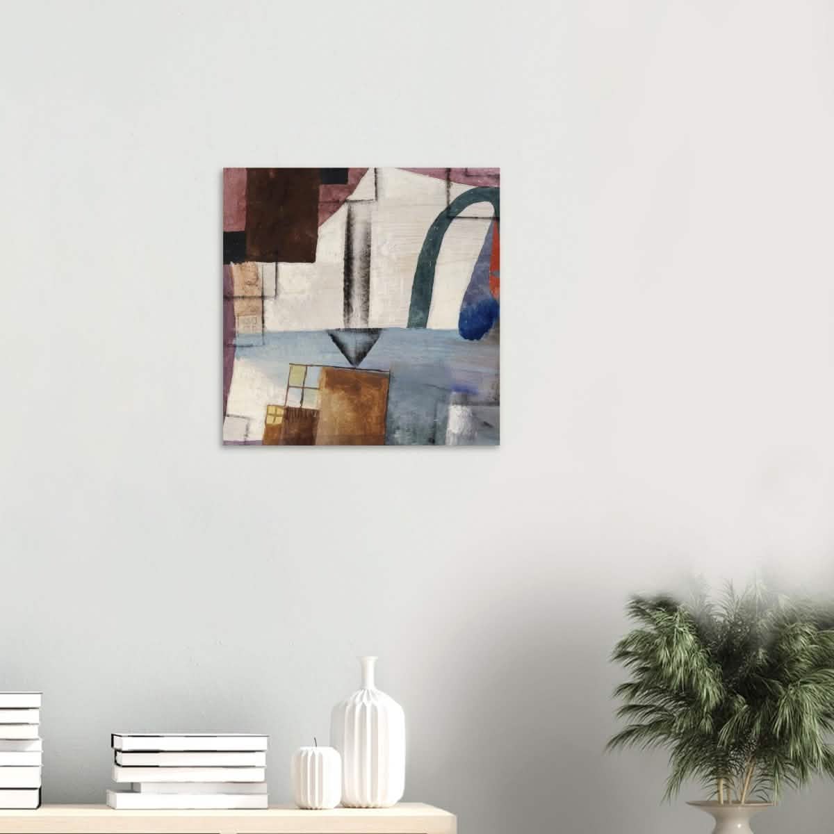 White Easter II by Paul Klee - Wood Prints - 50x50 cm / 20x20″ - 10 mm