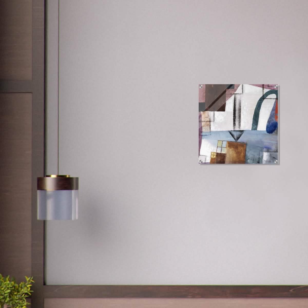 White Easter II by Paul Klee - Acrylic Print - 50x50 cm / 20x20″ -