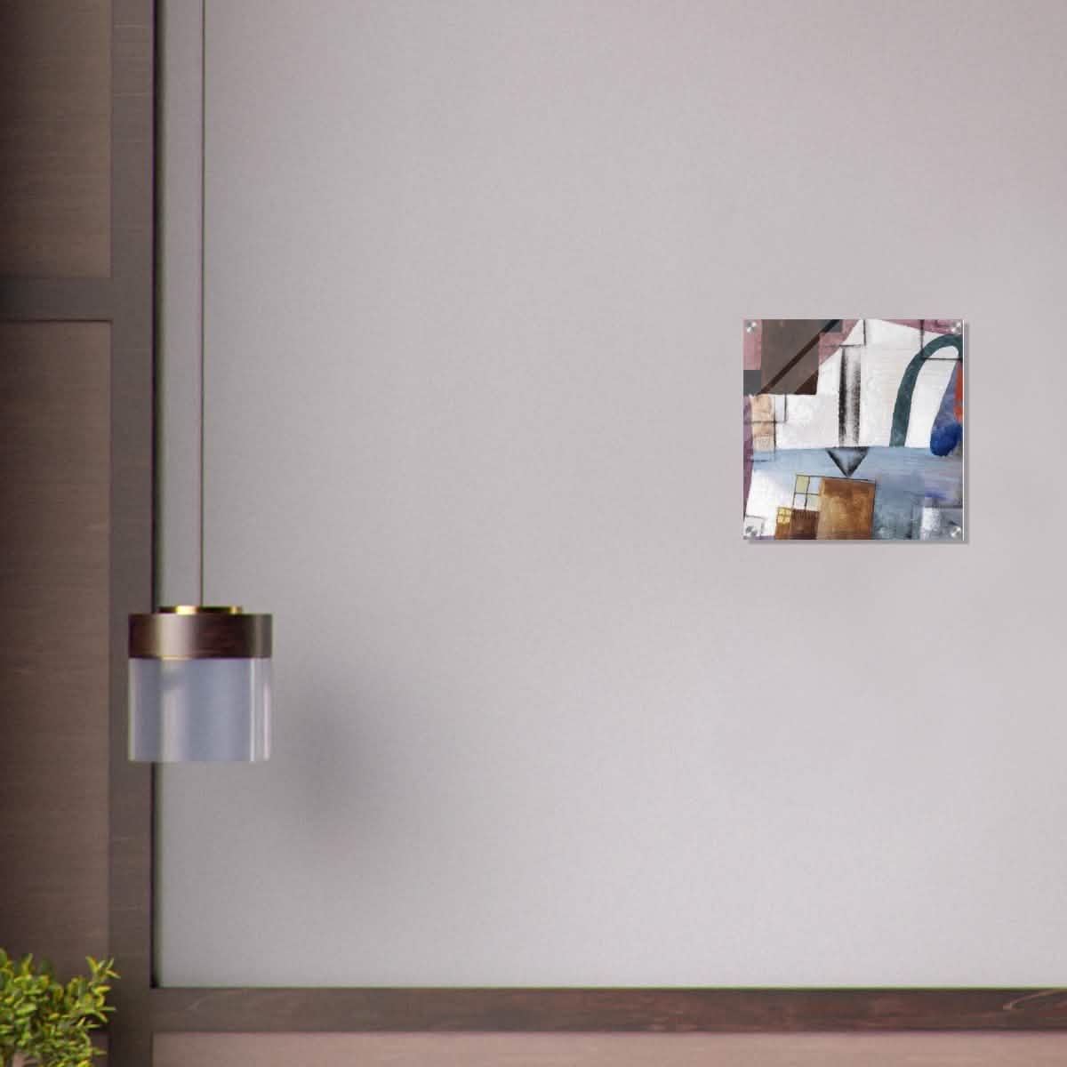 White Easter II by Paul Klee - Acrylic Print - 40x40 cm / 16x16″ -