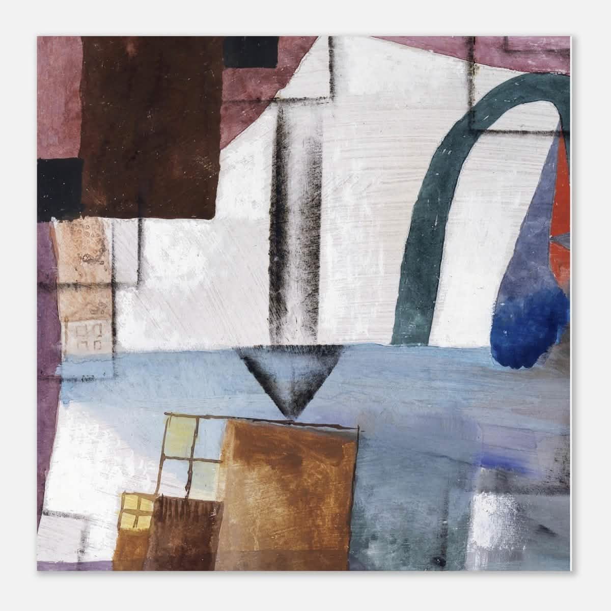 White Easter II by Paul Klee - Aluminum Print - 60x60 cm / 24x24″ -