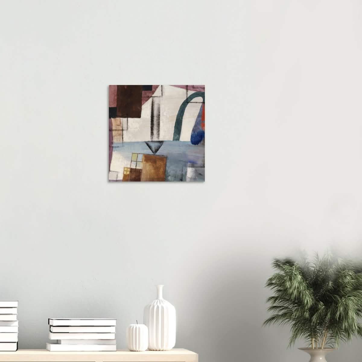 White Easter II by Paul Klee - Wood Prints - 40x40 cm / 16x16″ - 10 mm