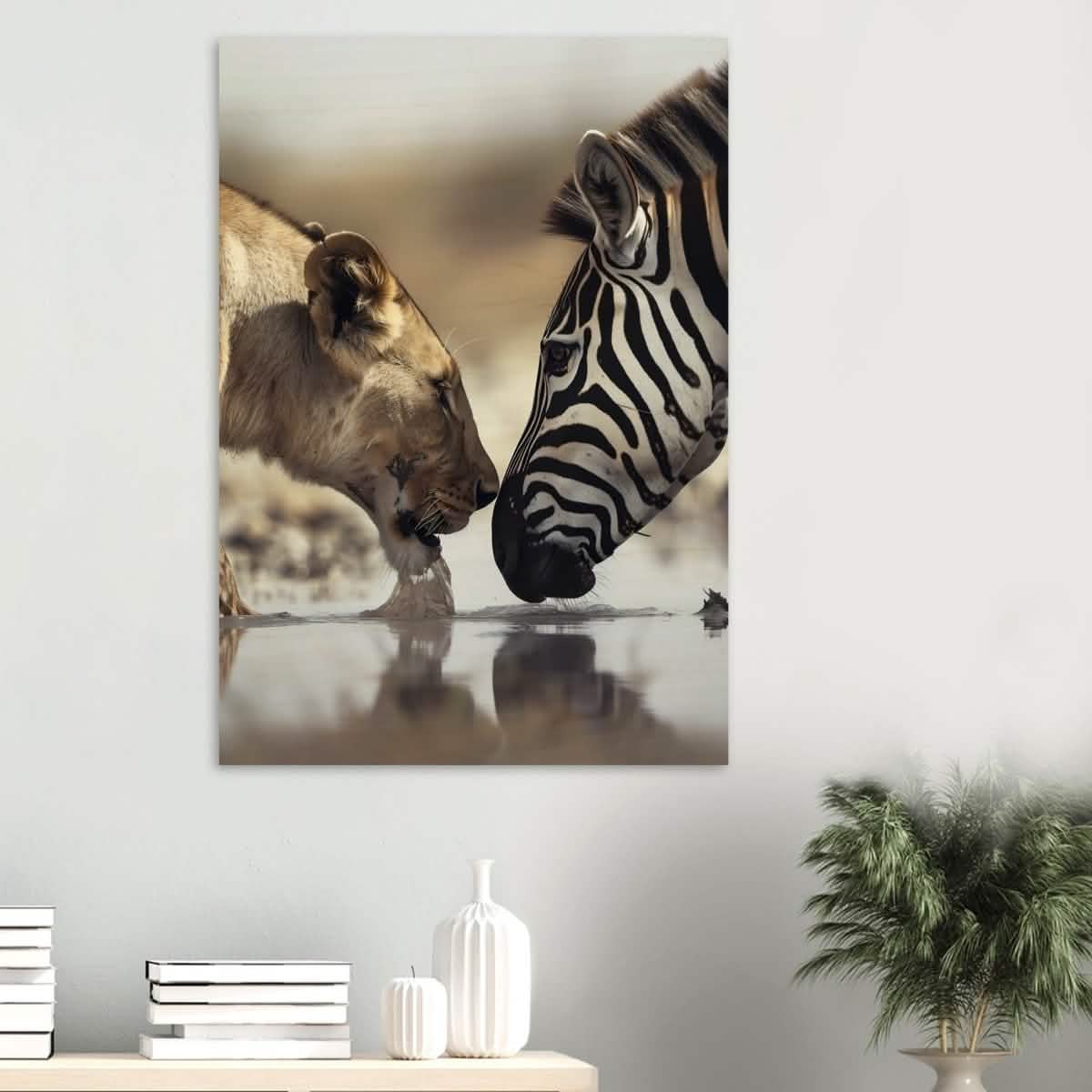 Wild Life Wall Art - Wood Prints - 70x100 cm / 28x40″ - 20 mm