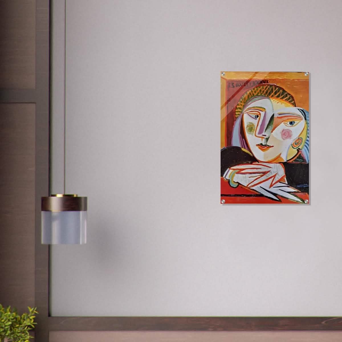 Woman by the window by Pablo Picasso 1936 - Acrylic Print - 50x75 cm / 20x30″ -