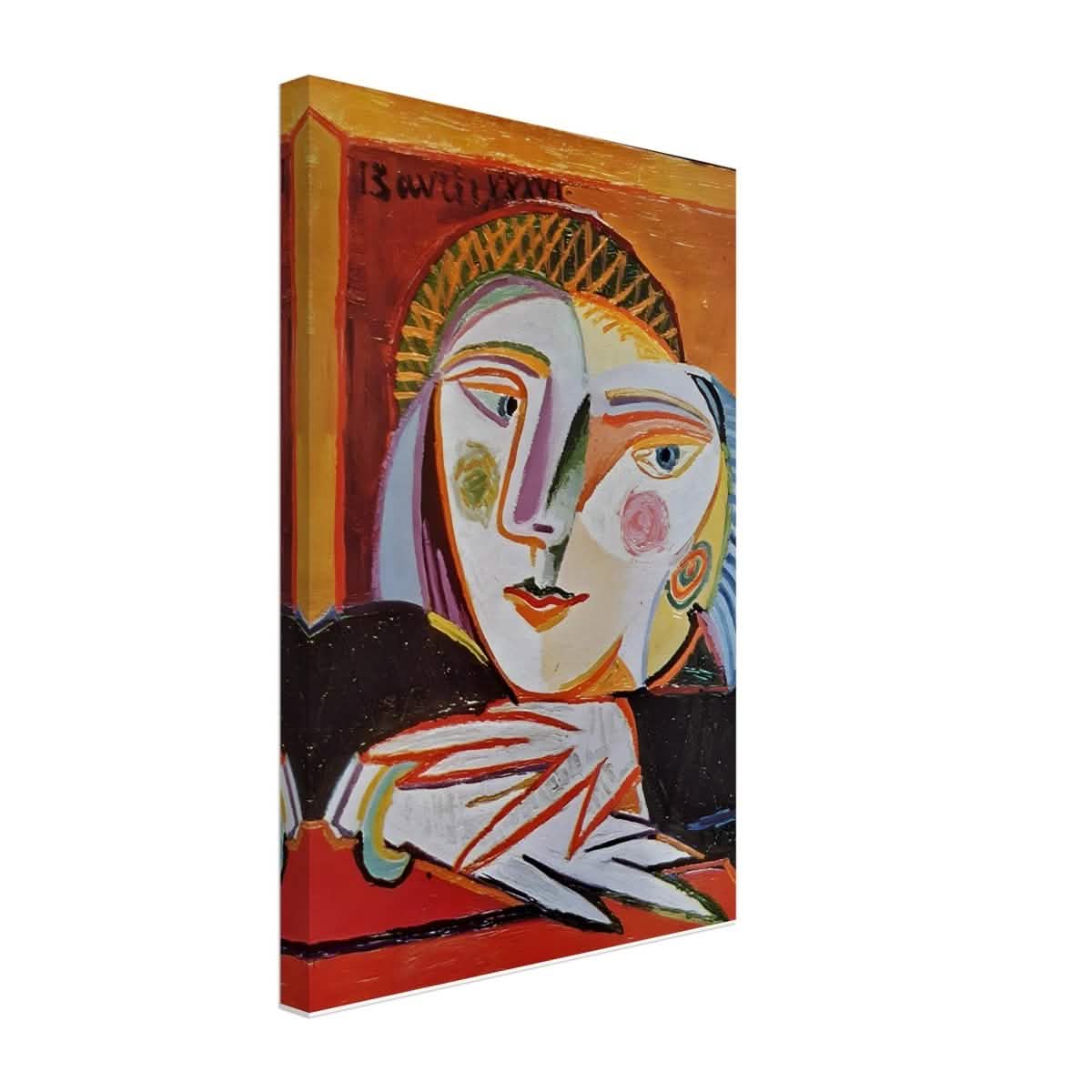 Woman by the window by Pablo Picasso 1936 - Canvas - 30x45 cm / 12x18″ - Slim