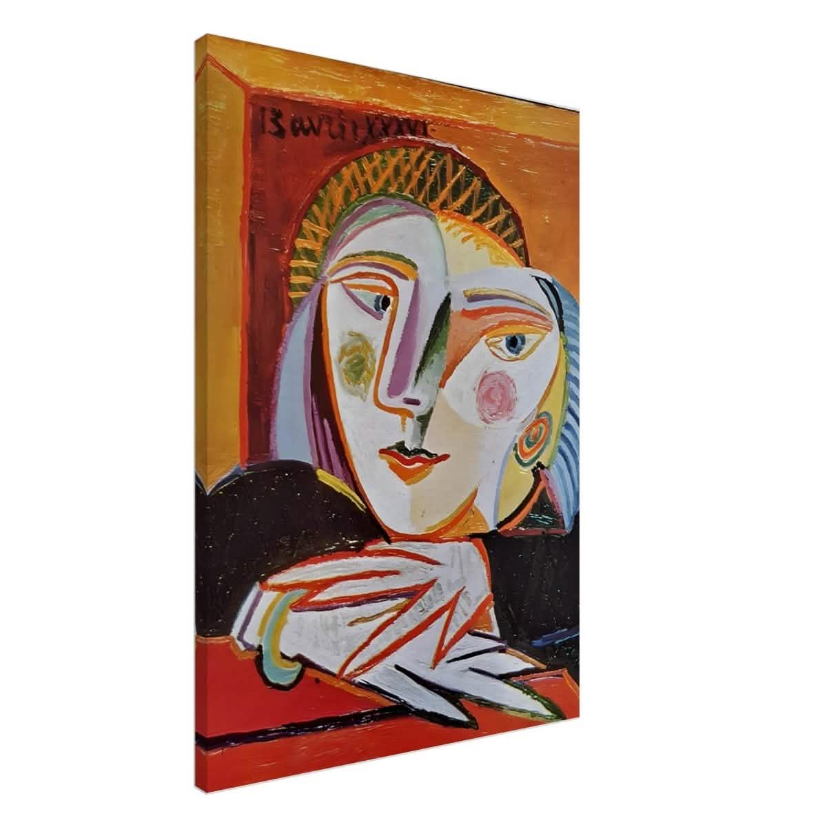 Woman by the window by Pablo Picasso 1936 - Canvas - 70x100 cm / 28x40″ - Thick