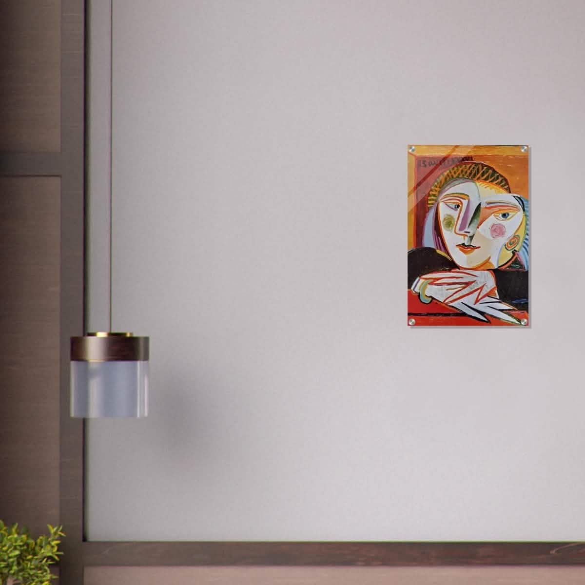 Woman by the window by Pablo Picasso 1936 - Acrylic Print - 40x60 cm / 16x24″ -