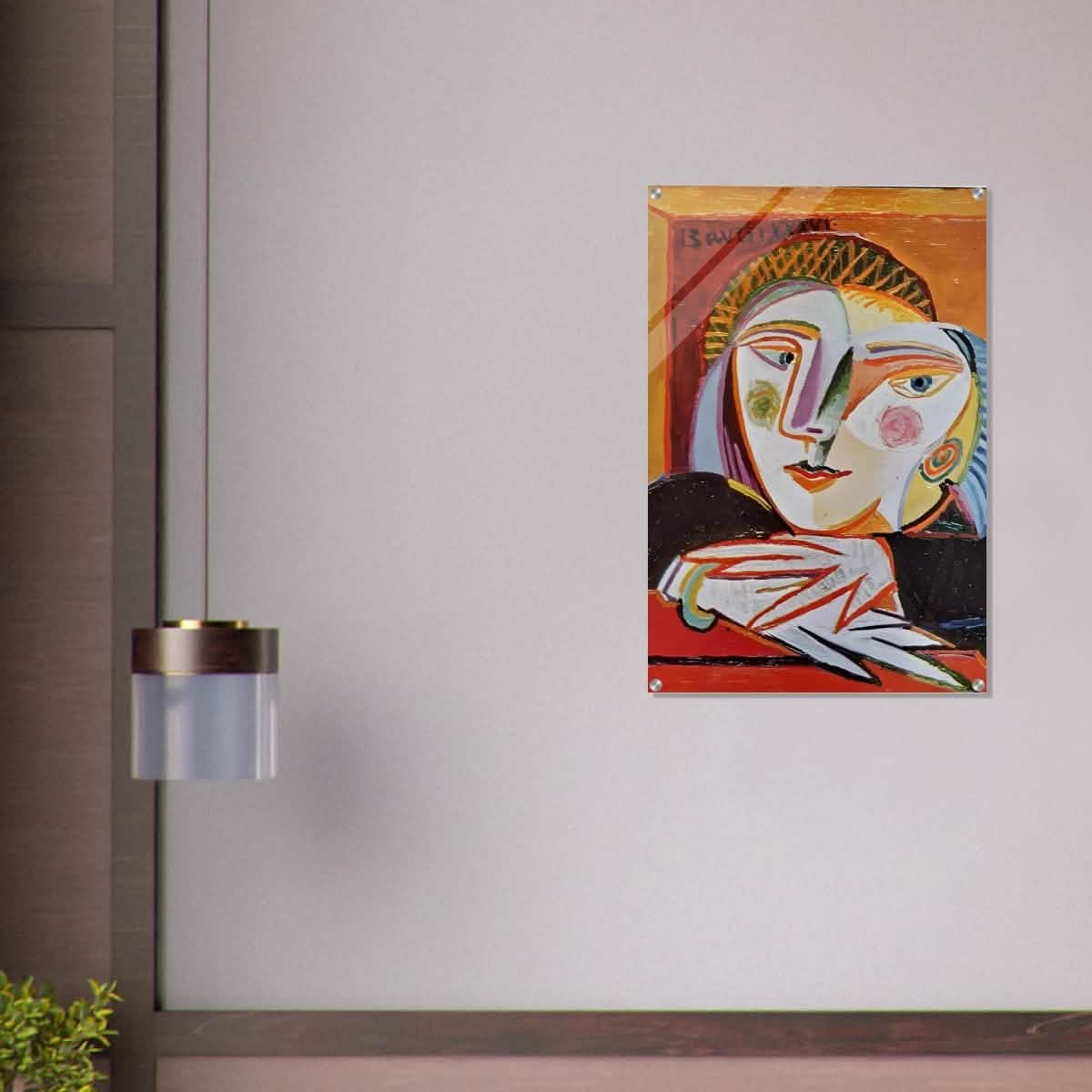 Woman by the window by Pablo Picasso 1936 - Acrylic Print - 60x90 cm / 24x36″ -