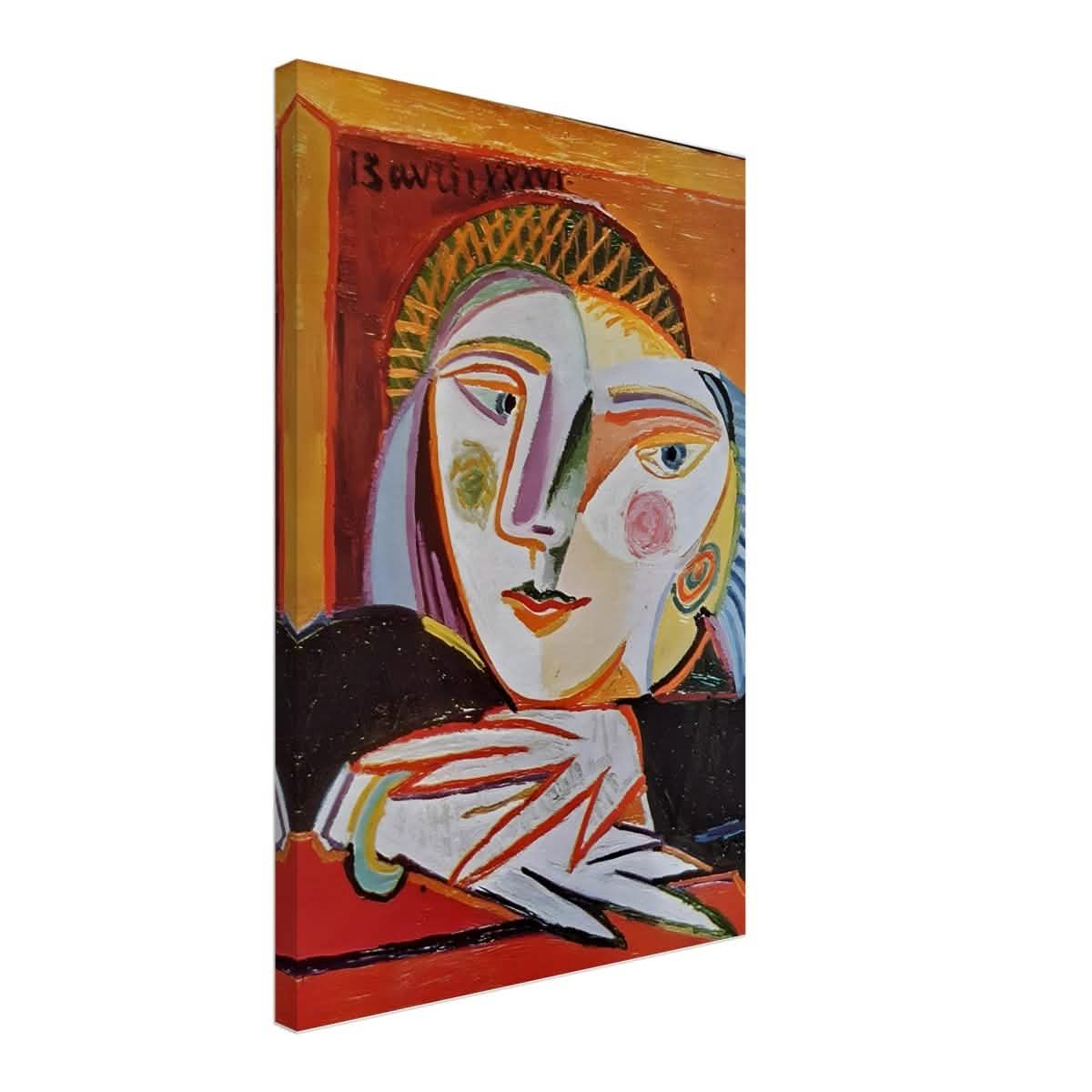 Woman by the window by Pablo Picasso 1936 - Canvas - 40x60 cm / 16x24″ - Slim