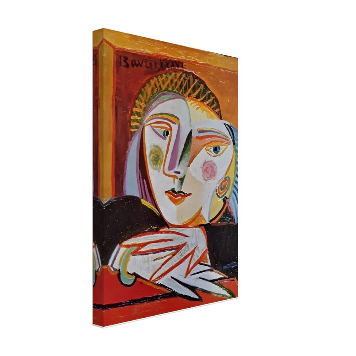 Woman by the window by Pablo Picasso 1936 - Canvas - 30x45 cm / 12x18″ - Thick