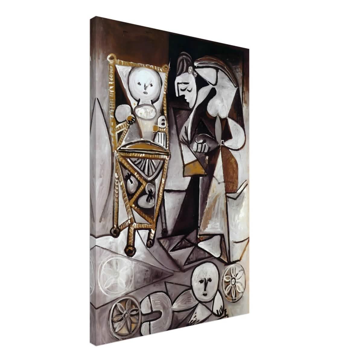 Woman Surrounded by Her Children by Pablo Picasso 1950 - Canvas - 60x90 cm / 24x36″ - Thick