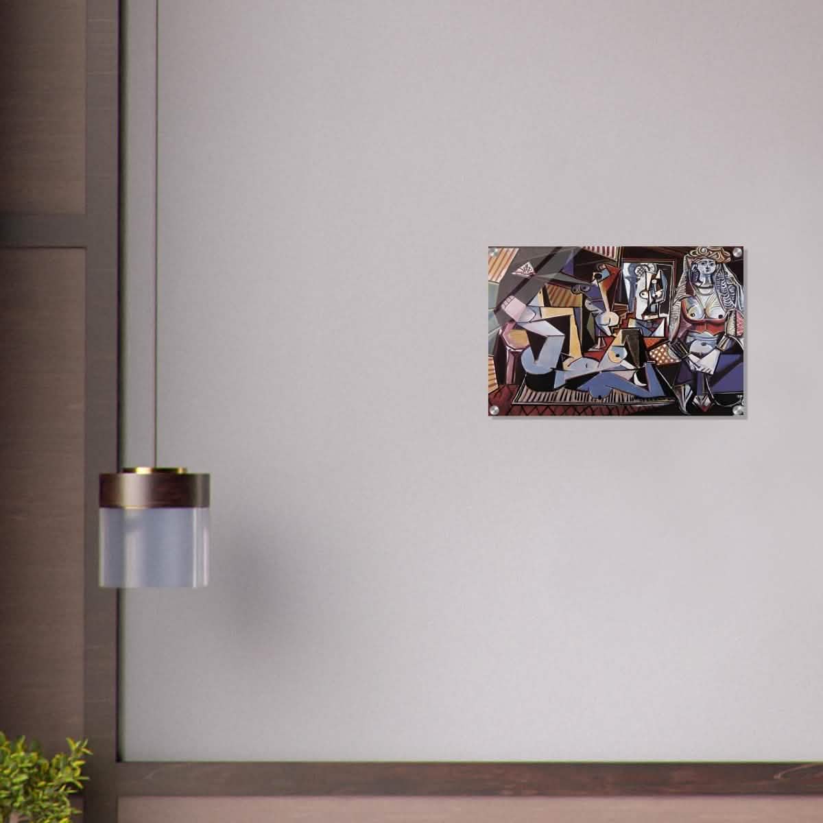 Women of Algiers after Delacroix by Pablo Picasso 1955 - Acrylic Print - 40x60 cm / 16x24″ -