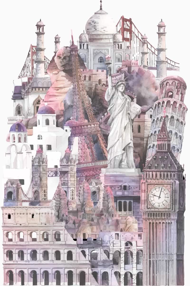 World of Wonders | Digital Art - Acrylic Print - 30x45 cm / 12x18″ -