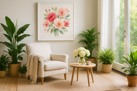Introducing the "Flower Heaven" Collection: A New Chapter in Nature-Inspired Wall Art