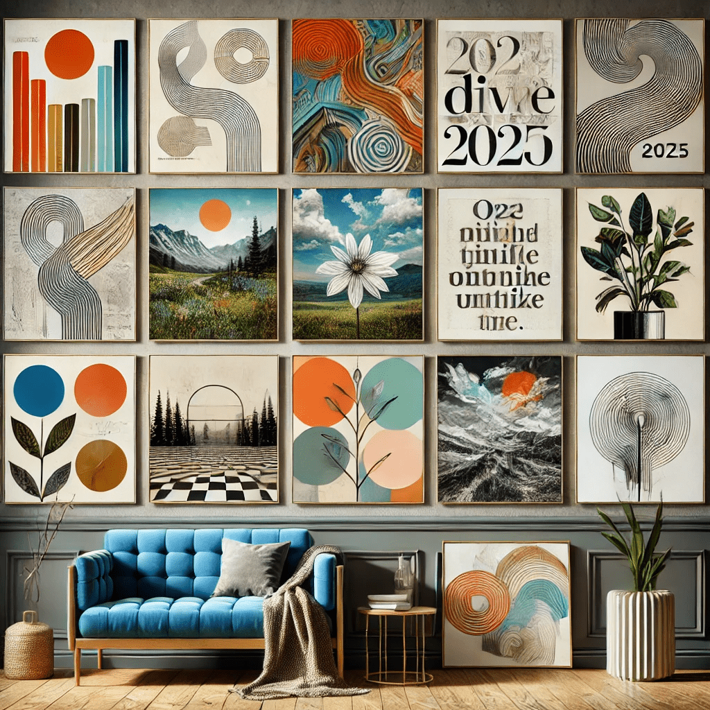Transform Your Space: Top 10 Wall Art Trends for 2025 - Da Vinci Arts