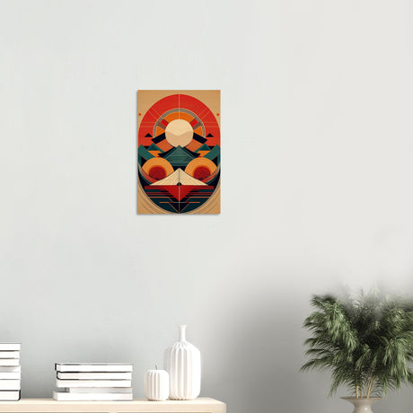 da vinci geometric modern art 2