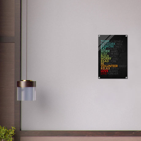 da vinci motivational wall art think