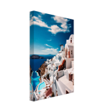 santorini serenity dreamy greek island wall art print40x60 cm / 16x24″Canvas