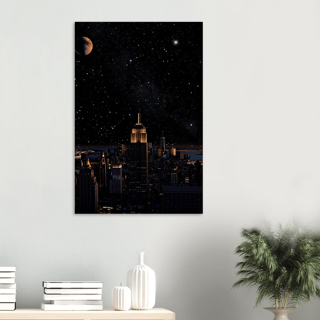 da vinci modern wall art night