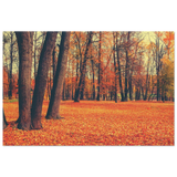 golden silence in autumn a tranquil forest escape wall art print30x45 cm / 12x18″Wood Prints