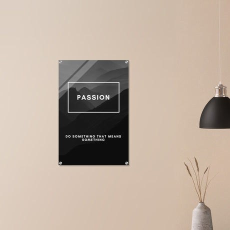  motivational wall art passion