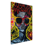 electric royalty afro futurist pop expression wall art print50x75 cm / 20x30″Wood Prints